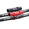 KIT 4 ZAPATAS COMET RAT NEGRO CANTILEVER  ALUMINIO