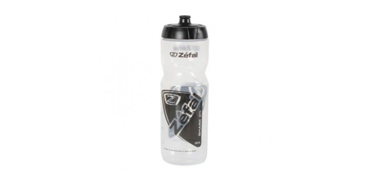 BIDON ZEFAL SHARK 800 ML TRANSLUCIDO/NEGRO