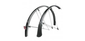 JUEGO DE GUARDABARROS SKS BLUEMELS REFLECTANTE 28 45 MM NEGRO