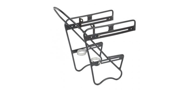 PORTABULTO COMET DELANTERO ZEFAL RAIDER ALUMINIO/NEGRO
