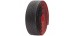 JUEGO DE CINTA COMET VELO PU DIAMOND GEL - SUPER ANTIDESLIZANTE - NEGRO/ROJO