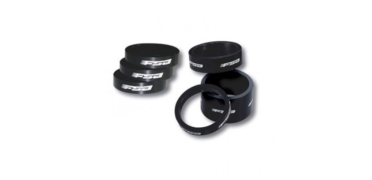1 ALARGADOR COMET FSA ALUMINIO 1-1/8  20 MM NEGRO