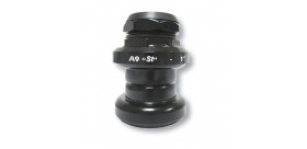 JUEGO DE DIRECCION COMET STRONGLIGHT A-9 STEEL 1x24 NEGRO