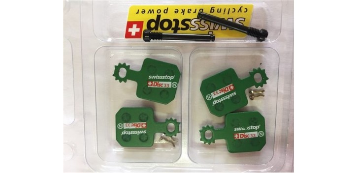 JUEGO DE 4 PASTILLAS COMET ORGANICAS SWISSSTOP MAGURA MT5-MT7