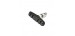 KIT 2 PORTAZAPATAS COMET VIKING NEGRO ALUMINIO