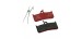JUEGO DE PASTILLAS COMET JAGWIRE SHIMANO XT M 755-DH