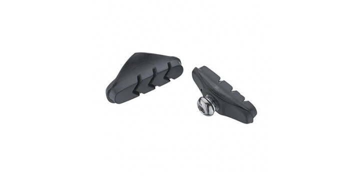 KIT 2 ZAPATAS COMET JAGWIRE CARRETERA BASIC SRAM-SHIMANO NEGRO
