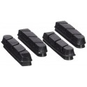 JUEGO DE GUARDABARROS COMET SKS BLUEMELS 28 35 MM NEGRO MATE