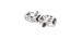 PEDALES COMET V.P. BMX ALUMINIO PLATA