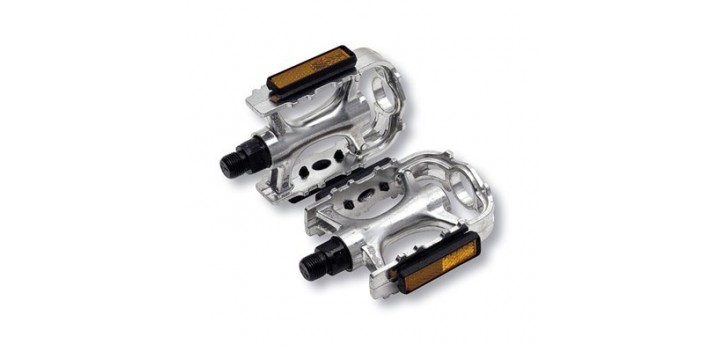 PEDALES COMET V.P. MTB ALUMINIO PLATA
