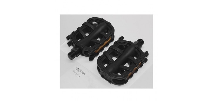 PEDALES COMET V.P. CITY TREKKING FIBRA NEGRO