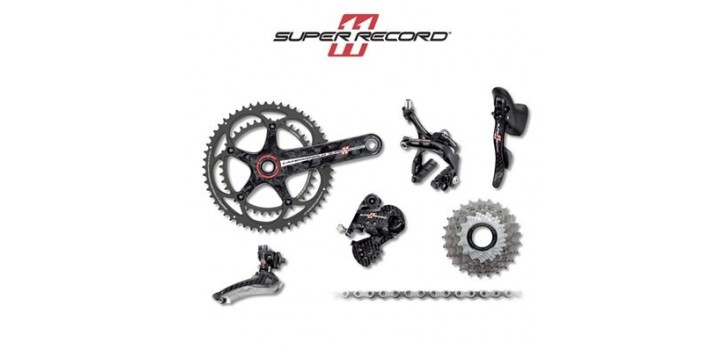 JUEGO DE FRENOS COMET SUPER RECORD SKELETON DUAL 2015