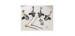 JUEGO PUENTES FRENO COMET SACCON CANTILEVER ALUMINIO