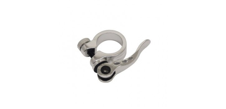 COLLAR TIJA DE SILLIN COMET KALLOY 1 PLATA    28.6 MM
