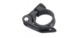 COLLAR TIJA DE SILLIN COMET KALLOY 28.6 MM CIERRE RAPIDO NEGRO
