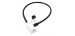 CANDADO LUMA ENDURO CABLE 7334/65 cm x 10 mm NEGRO/BLANCO