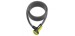 CANDADO ESPIRAL ONGUARD NEON 180 CM x 12 MM