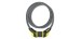 CANDADO ESPIRAL ONGUARD NEON COMBI 180 cm x 12