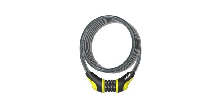 CANDADO ESPIRAL ONGUARD NEON COMBI 180 cm x 12